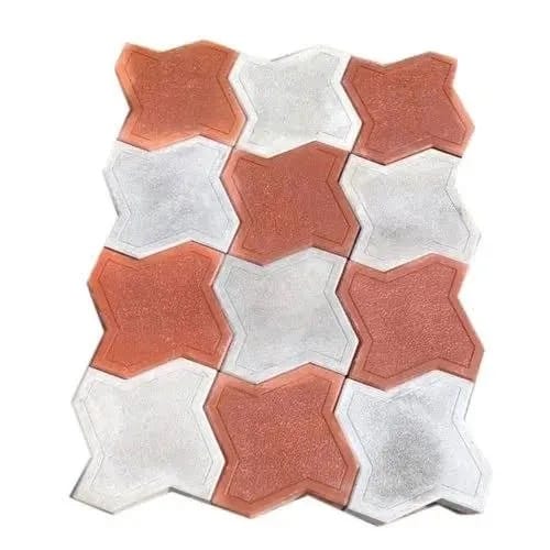 Star Interlock Paver Tile 500x500