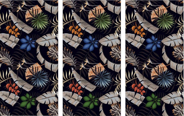 Black Leaf Decor